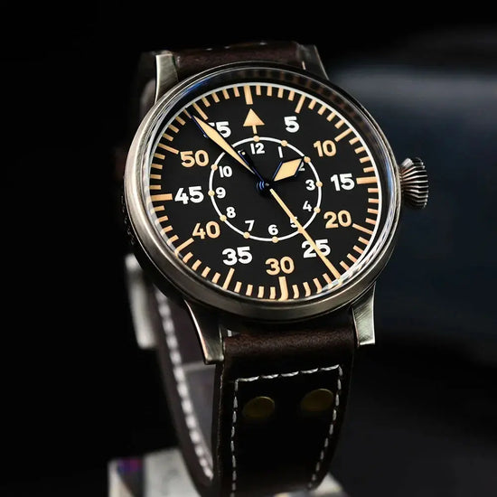 42mm Retro Automatic Men Pilot Watches Sapphire Glass - Inspirational Watches