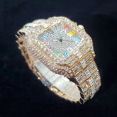 Rainbow Luxury Diamond Watch - Inspirational Watches