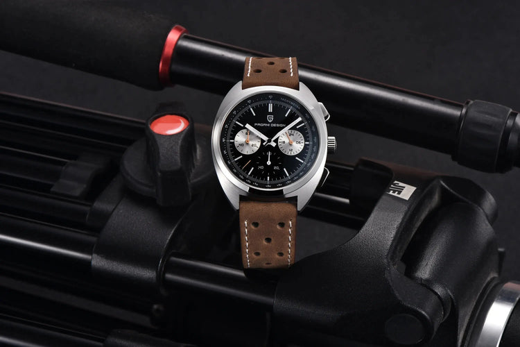 Luxury 40mm Stainless Steel Sports Watch with Chronograph - Inspirational Watches
