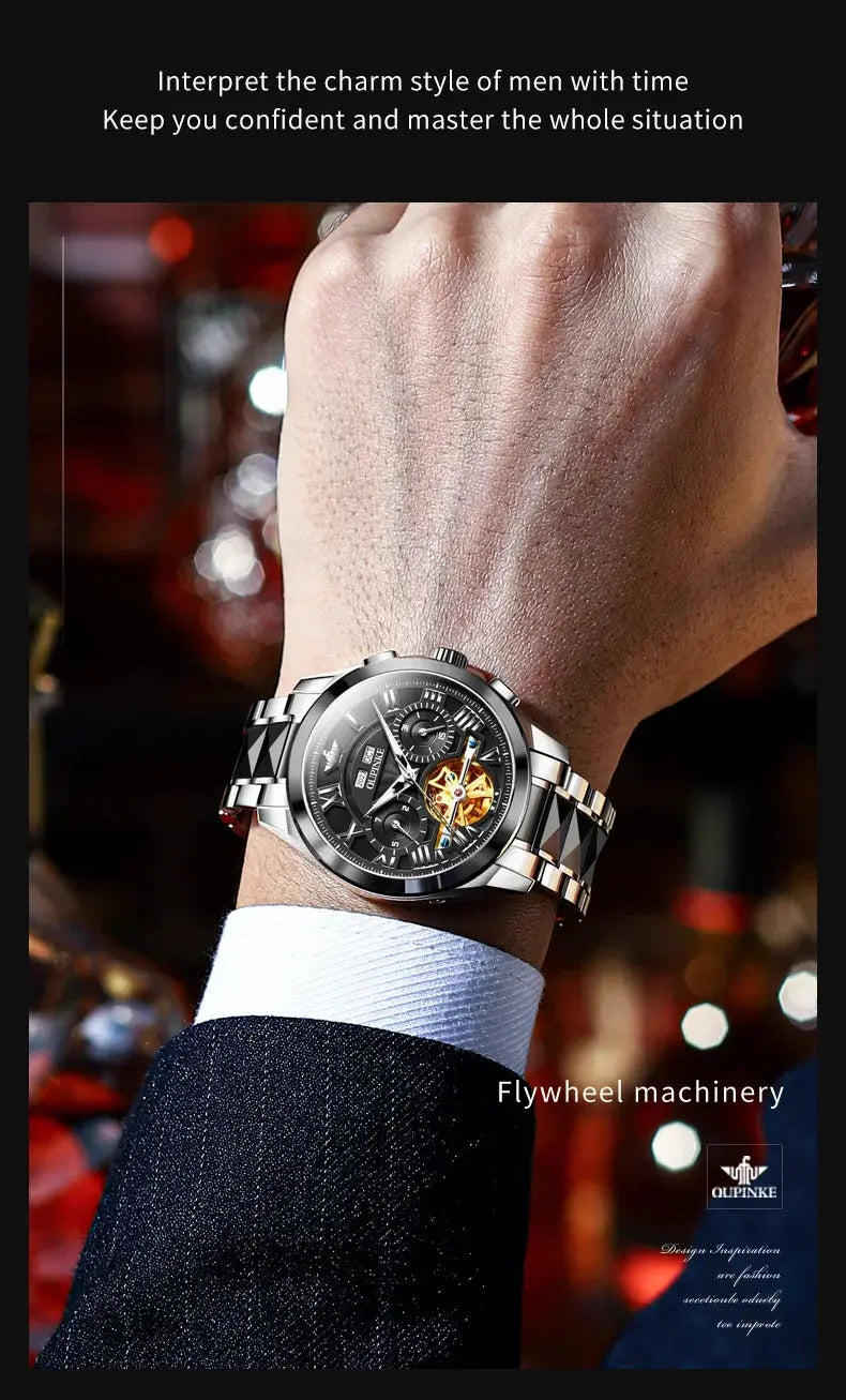 Automatic Skeleton Fashion Watch Inspirational Watches