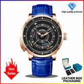 Horse Gambling Full Automatic Mechanical Inspirational Watches