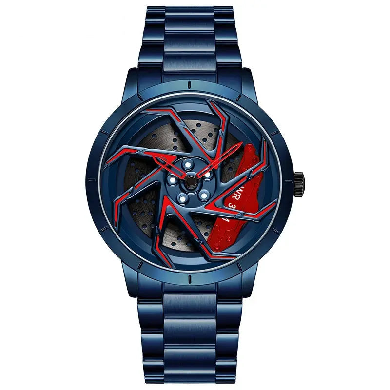 360 Degree Rotating Wheel Rim Dial Watch Inspirational Watches