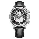 World Time Original Automatic Mechanical High Quality Sapphire Inspirational Watches