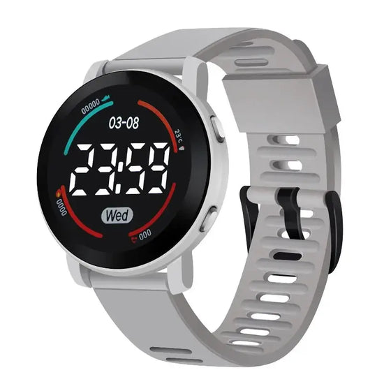 Waterproof LED Digital Luminous Kids Sports Watch Inspirational Watches