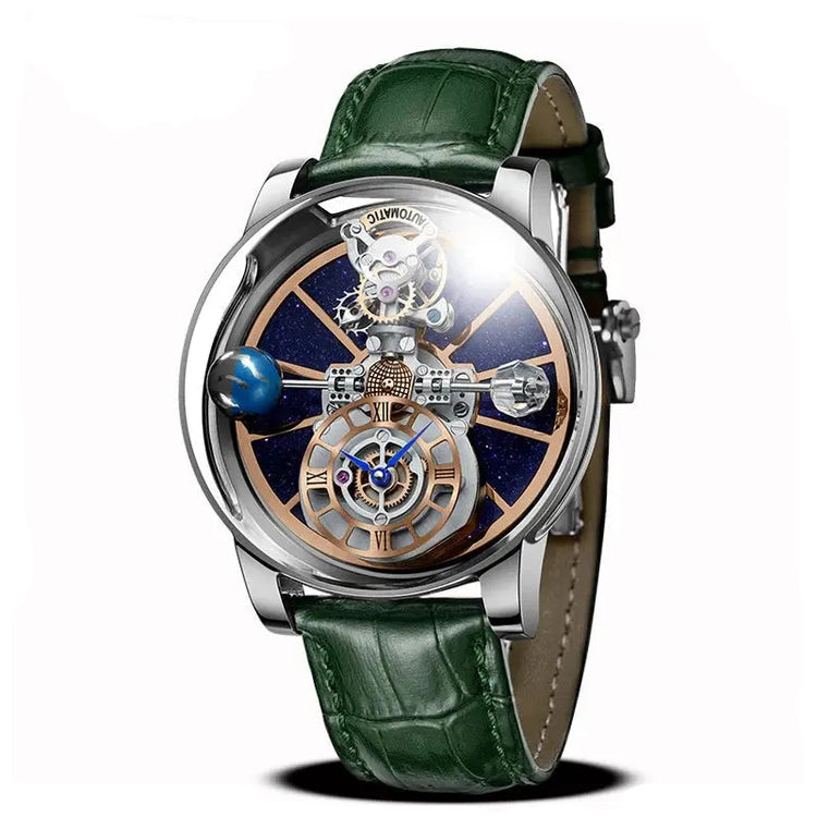 Diamond Tourbillion Astronomy waterproof Watch Inspirational Watches