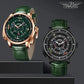 Horse Gambling Full Automatic Mechanical Inspirational Watches