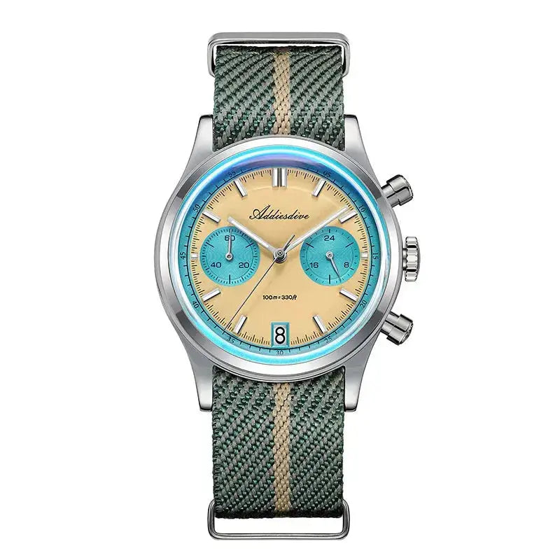 Multifunction Chronograph Luxury Watch For Men 100M Waterproof Inspirational Watches