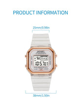 Multifunctional LED Digital Kids Sports Watch Inspirational Watches