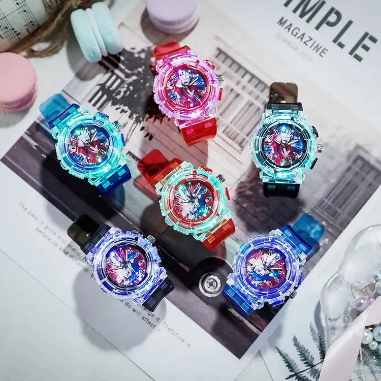 Kids Luminous LED Sports Electronic Watches Inspirational Watches