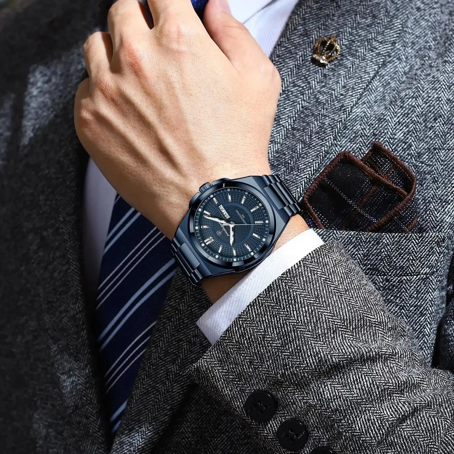 Classic Stainless Steel Wristwatches Inspirational Watches