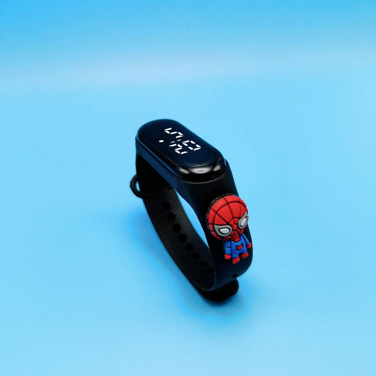 Digital LED Display Cartoon Fashion Kids Watch Inspirational Watches