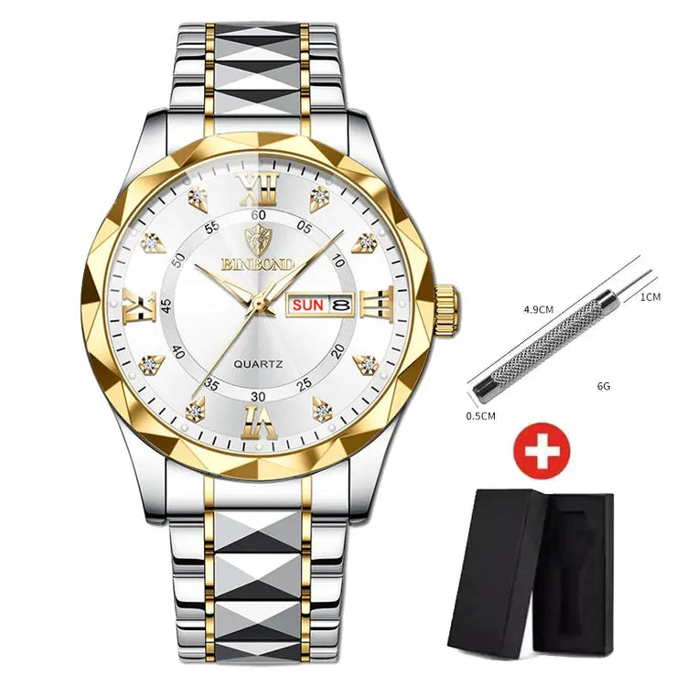 Original Waterproof Luminous Dual Calendar Watch Inspirational Watches