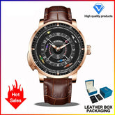 Horse Gambling Full Automatic Mechanical Inspirational Watches