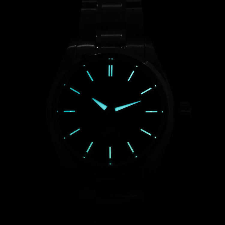 Watchdives WD0003C Quartz Watch VH31 Sweep Seconds Movement 38mm ice Crack Dial Sapphire Luminous 100m Waterproof Men Wristwatch Inspirational Watches