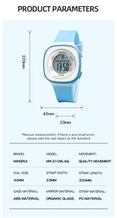 30M Waterproof Digital  Kids Watch Inspirational Watches