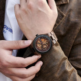 Automatic Watches Luxury Wooden Hollow Mechanical Watch Inspirational Watches
