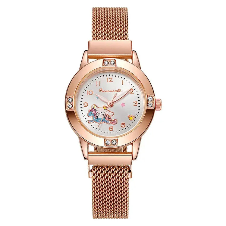 Fashion Hello Kitty Diamond Women Watch Inspirational Watches