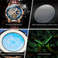 Skeleton Moon Phase Automatic Tourbillon Watch Inspirational Watches