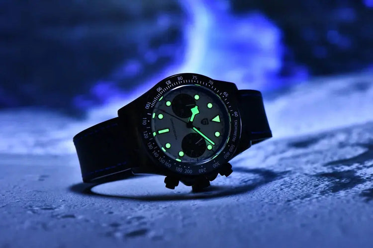 Chronograph Watch Racing car Sport Waterproof AR Sapphire glass - Inspirational Watches