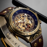 Retro with Genuine Leather Inspirational Watches