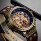 Retro with Genuine Leather Inspirational Watches