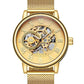Luxury Fashion Skeleton Mechanical Hand Wind Watch for Men Inspirational Watches