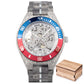 Luxury Wooden Mechanical Watches for Men – Premium Automatic Timepiece with Oversized Dial - Inspirational Watches