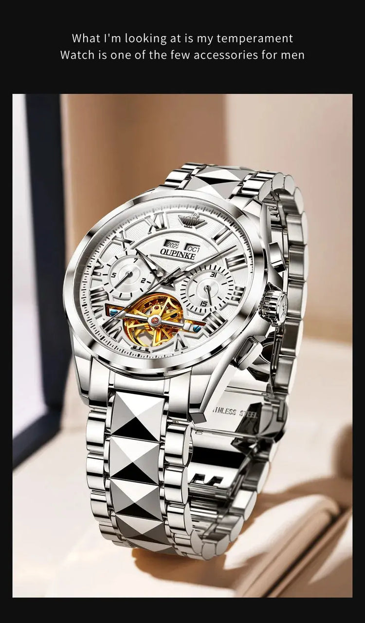 Automatic Skeleton Fashion Watch Inspirational Watches