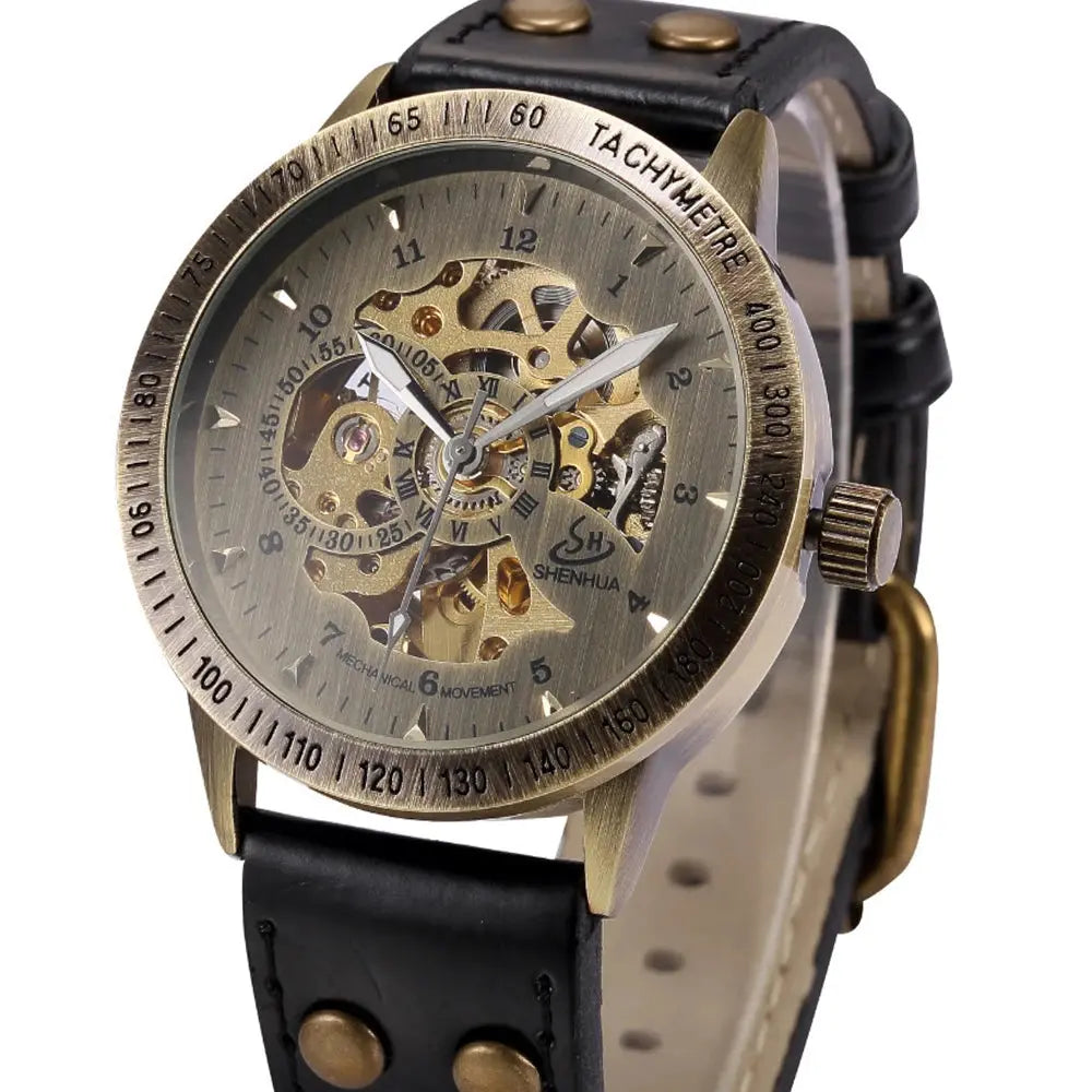 Retro with Genuine Leather Inspirational Watches