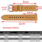 Premium Perforated Genuine Leather Watch Strap