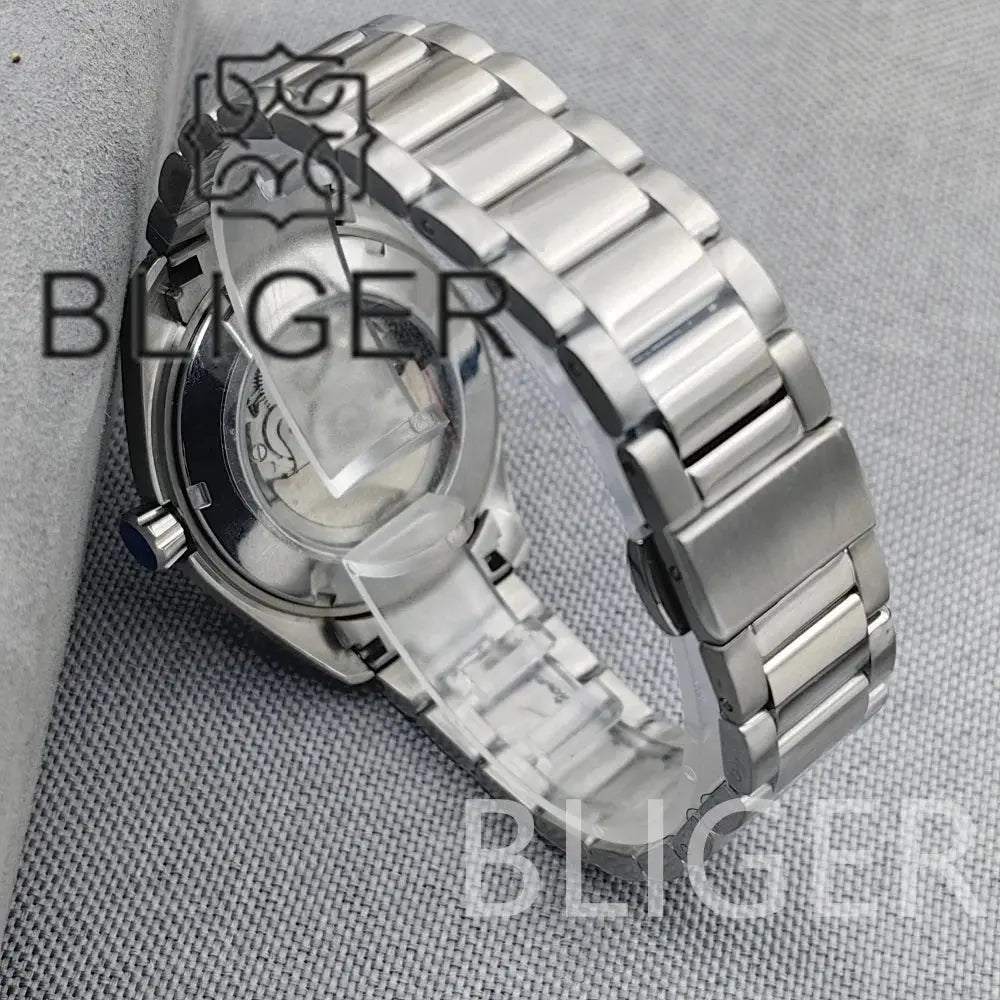 Time Earth Map Mechanical Sapphire Crystal Waterproof Luminous Inspirational Watches