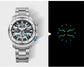 44mm Vintage Dial Luxury Sapphire Automatic Mechanical Waterproof Inspirational Watches