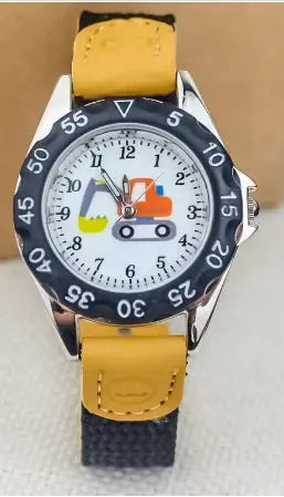Colorful Number Kids watch Fabric Strap Inspirational Watches