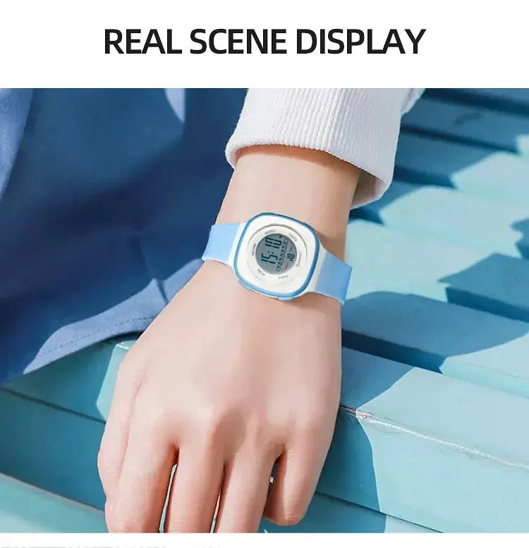 30M Waterproof Digital  Kids Watch Inspirational Watches