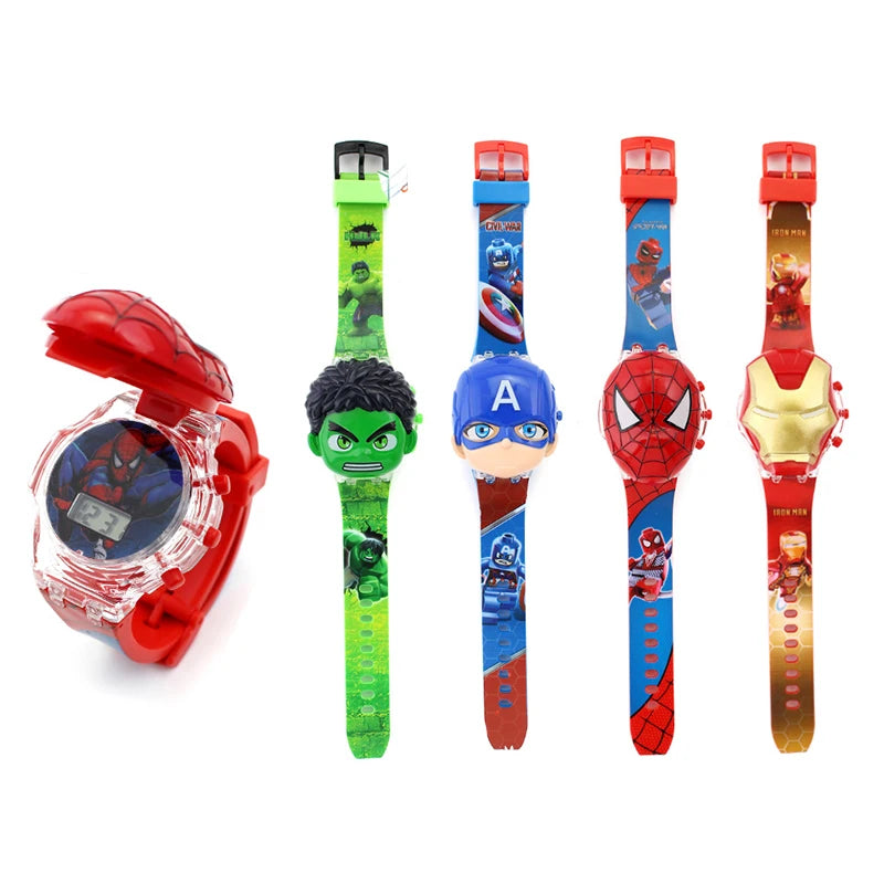 Colorful Super Hero Kids Watch Inspirational Watches