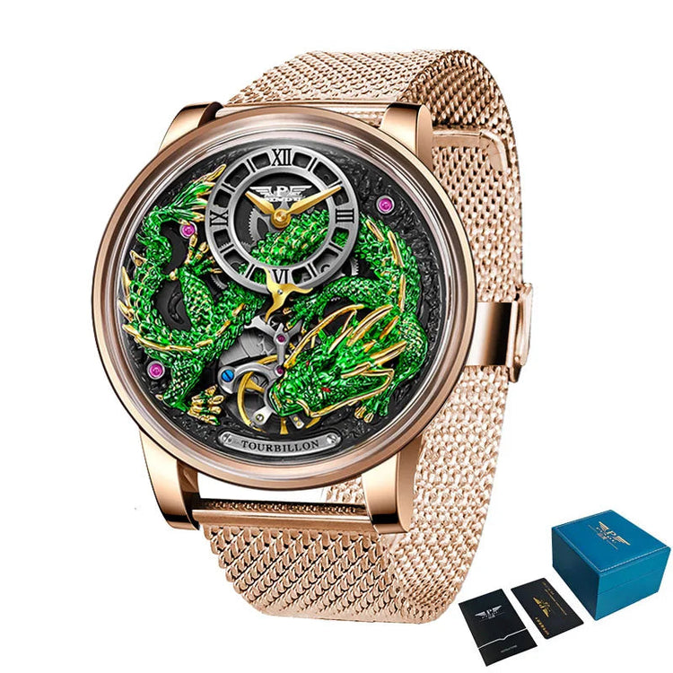 PINDU Develops And Designs New M2797B Automatic Mechanical Watch Men Watches 45.5MM Luxury High-end Quality Wristwatch Men Gift Inspirational Watches