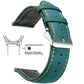 Vintage Quick-Release Genuine Leather Watch Strap