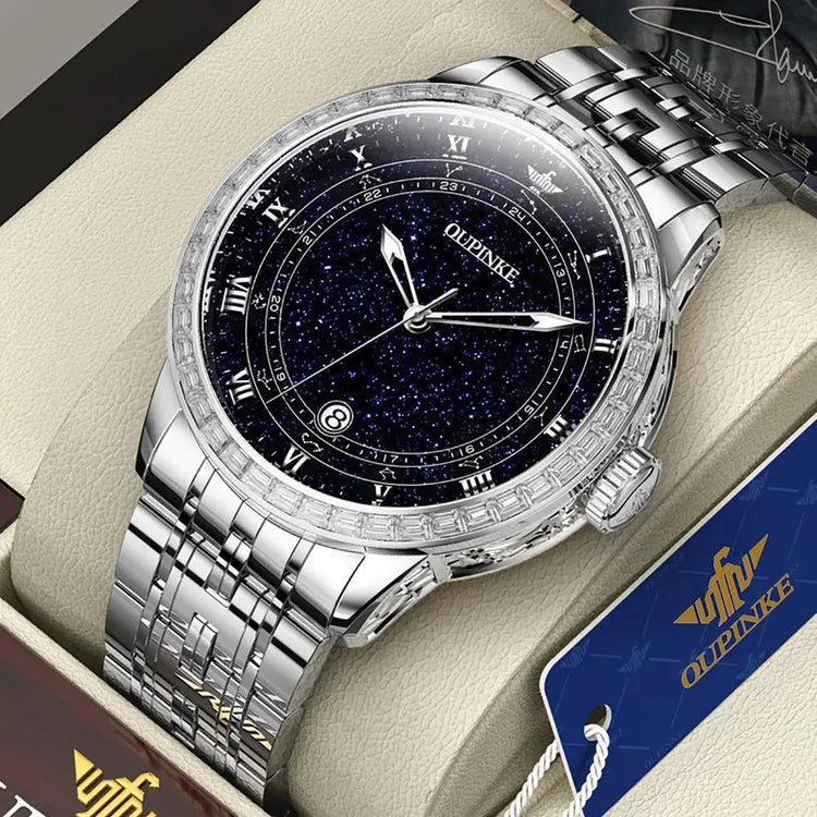 Original Automatic Watch for Men Luxury Japanese Diamond Luminous Inspirational Watches