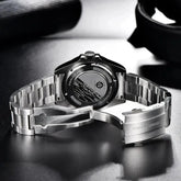 Luxury Automatic Mechanical Wristwatch Stainless Steel Retro 42mm Sapphire Waterproof - Inspirational Watches