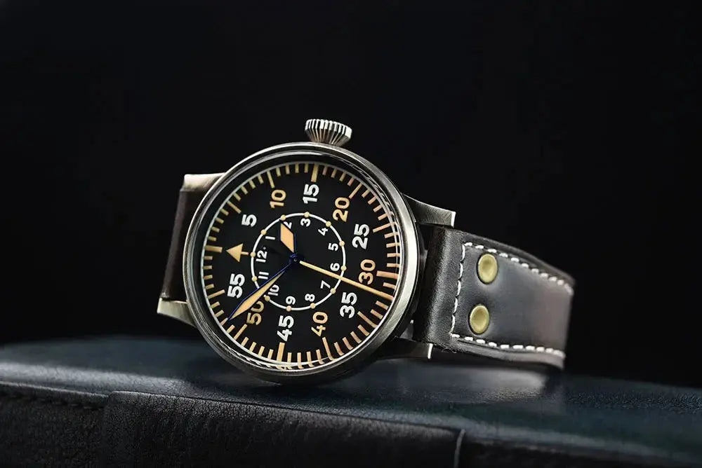 42mm Retro Automatic Men Pilot Watches Sapphire Glass - Inspirational Watches