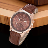Stylish Women Watch Roman Numerals Three Eye Six Pin - Inspirational Watches