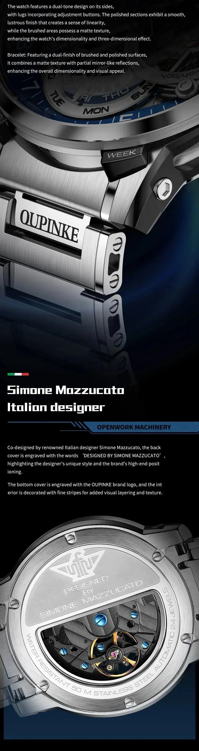 Automatic Skeleton Design Watch Inspirational Watches