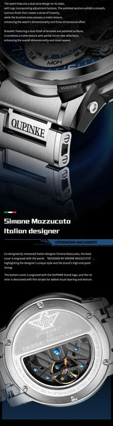 Automatic Skeleton Design Watch Inspirational Watches