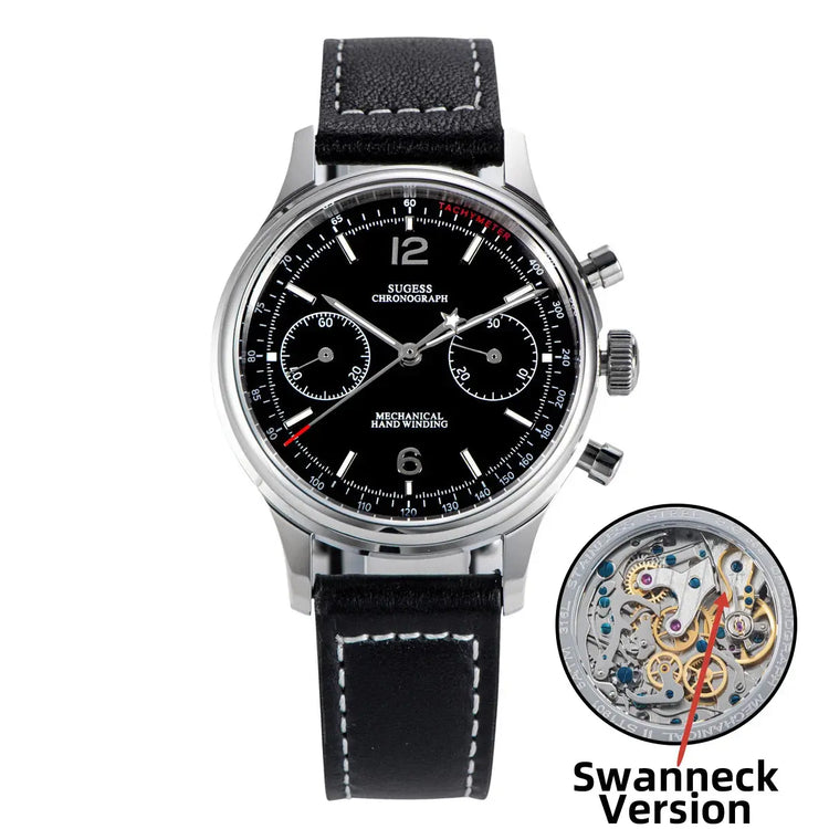 Chronograph Panda Wristwatch Air Force Sapphire Waterproof Inspirational Watches