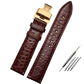 Premium Crocodile-Pattern Leather Watch Strap
