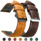 Vintage Quick-Release Genuine Leather Watch Strap