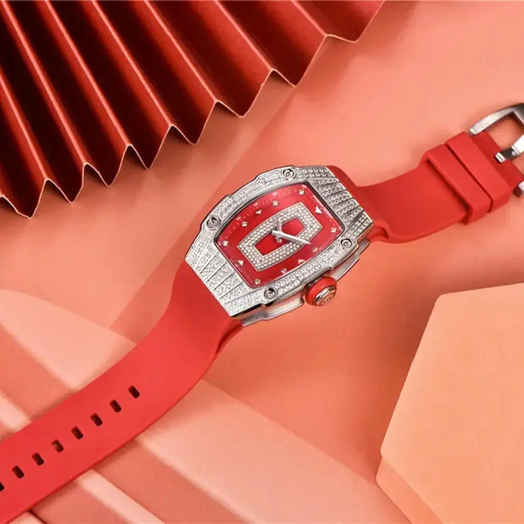 Fashion Women Creative Diamond Inlaid Waterproof Watches - Inspirational Watches