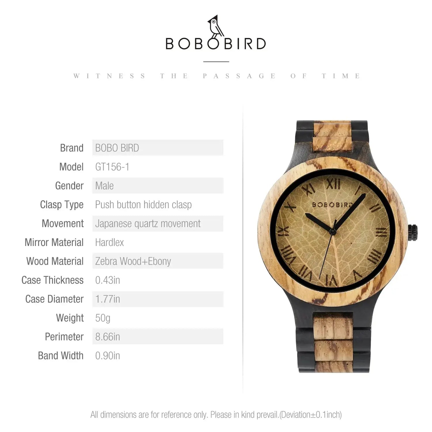 Wooden Men Watches Handmade Inspirational Watches