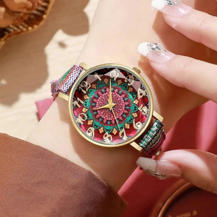Vintage Flowers Watch Inspirational Watches