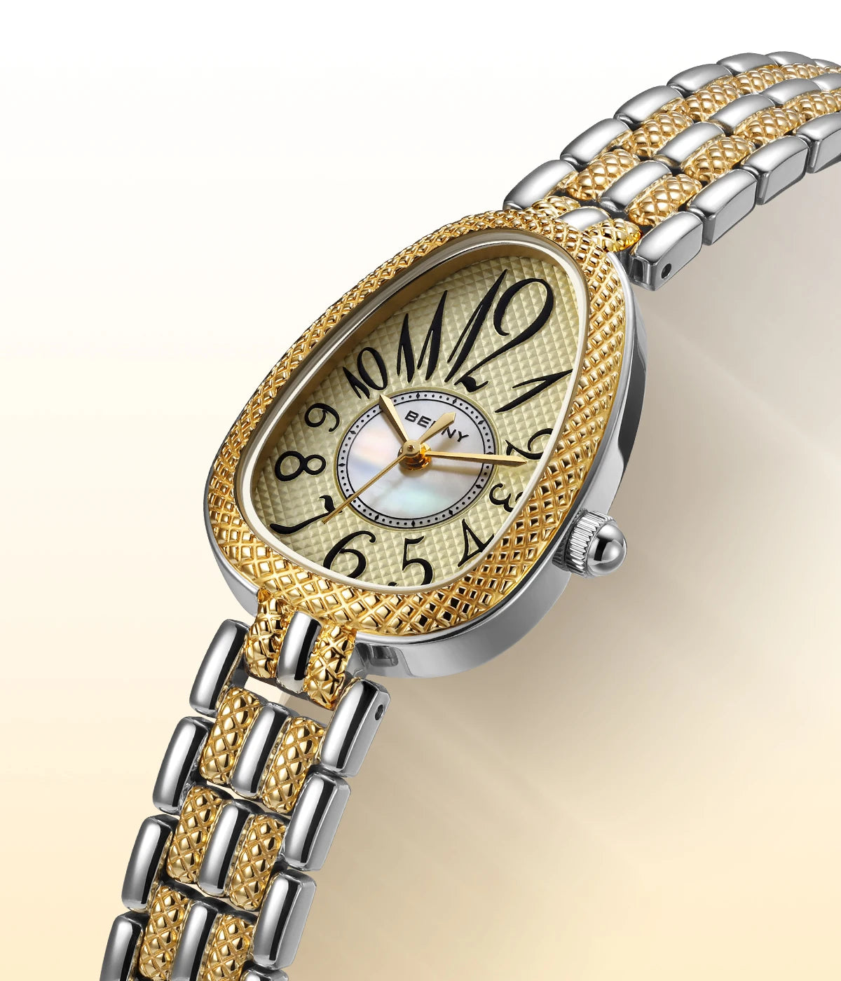 BERNY Snake-shaped Watch for Women Quartz Miyota 2035 Fashion Jewelry Bracelet Silver Gold Ladies Wristwatch Luxury Gift Watches Inspirational Watches